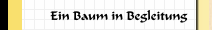 Ein Baum in Begleitung